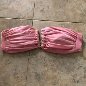 Victoria secret strapless swim top